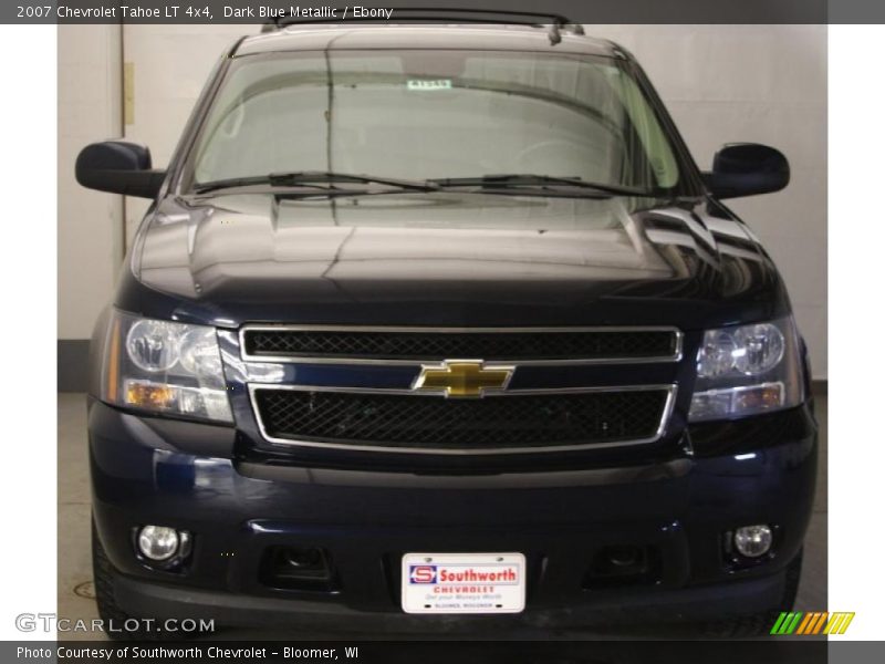 Dark Blue Metallic / Ebony 2007 Chevrolet Tahoe LT 4x4