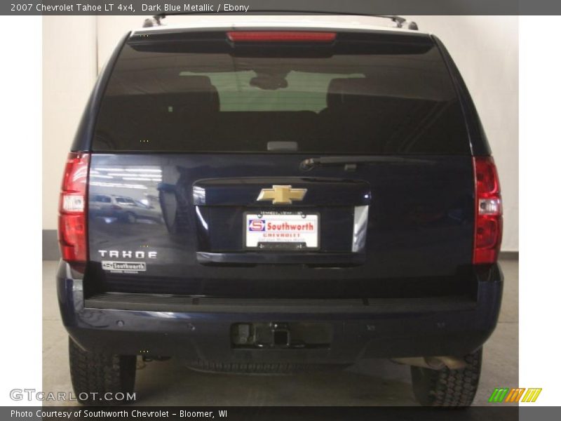 Dark Blue Metallic / Ebony 2007 Chevrolet Tahoe LT 4x4