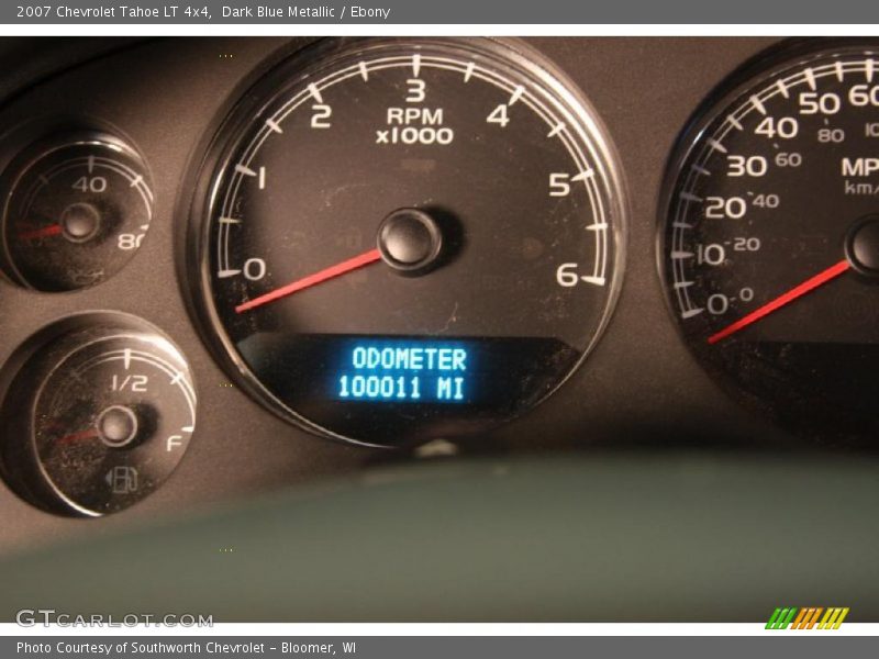 Dark Blue Metallic / Ebony 2007 Chevrolet Tahoe LT 4x4