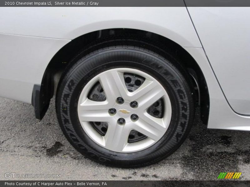 Silver Ice Metallic / Gray 2010 Chevrolet Impala LS