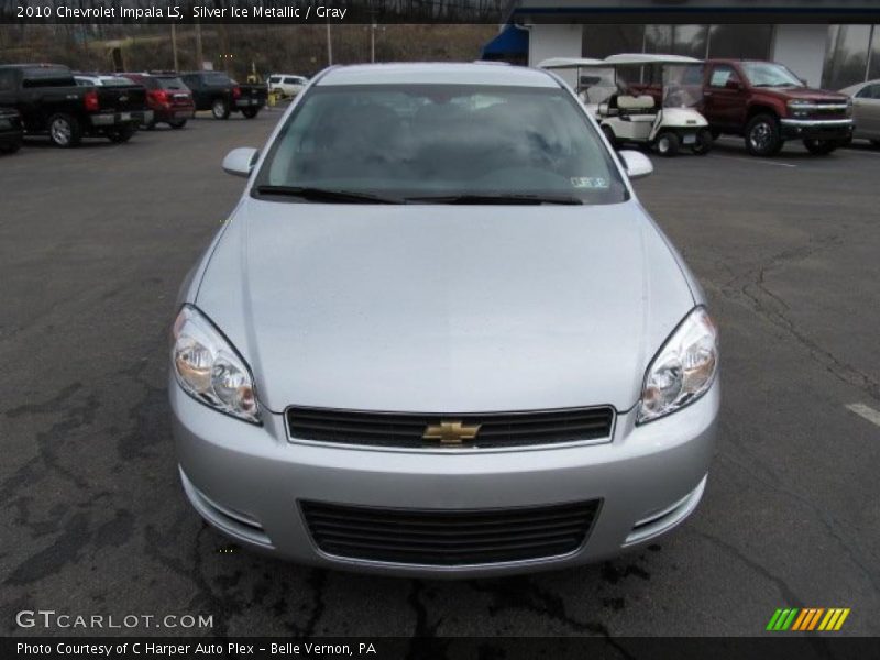 Silver Ice Metallic / Gray 2010 Chevrolet Impala LS