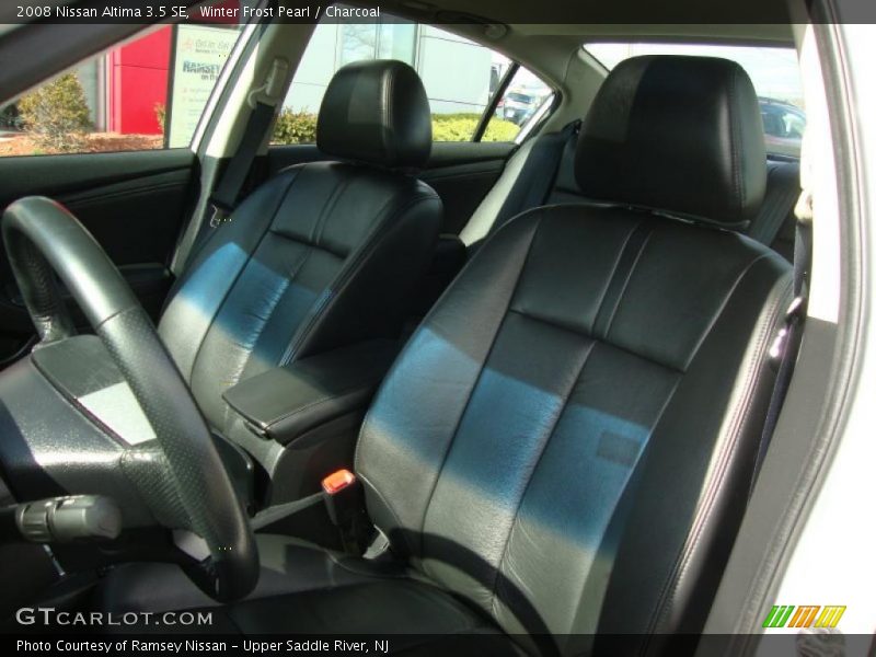 Winter Frost Pearl / Charcoal 2008 Nissan Altima 3.5 SE