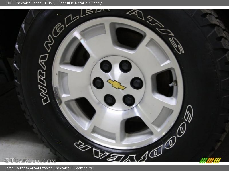Dark Blue Metallic / Ebony 2007 Chevrolet Tahoe LT 4x4