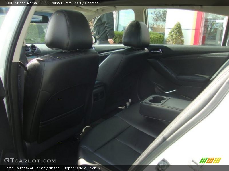 Winter Frost Pearl / Charcoal 2008 Nissan Altima 3.5 SE
