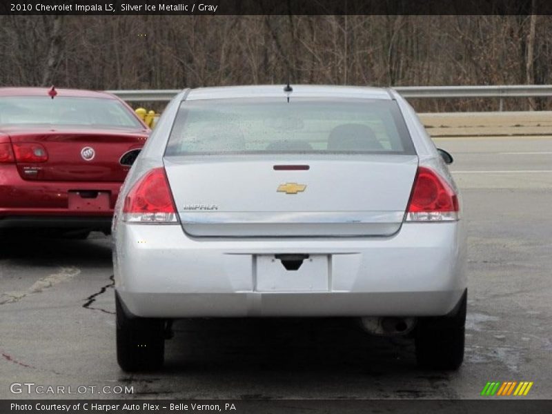 Silver Ice Metallic / Gray 2010 Chevrolet Impala LS