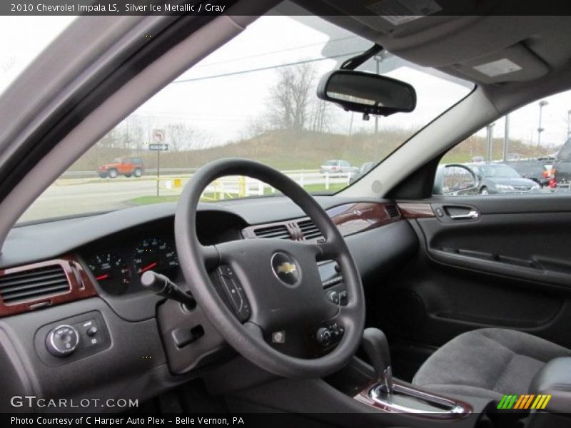 Silver Ice Metallic / Gray 2010 Chevrolet Impala LS