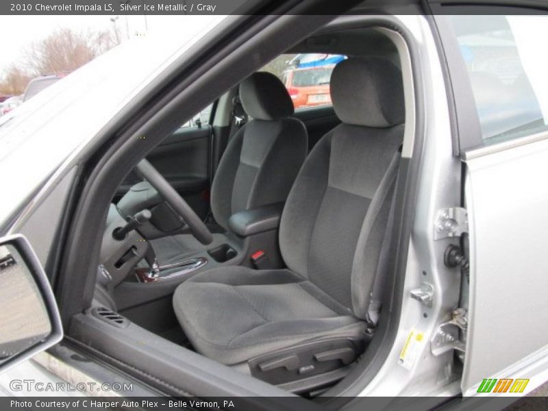 Silver Ice Metallic / Gray 2010 Chevrolet Impala LS
