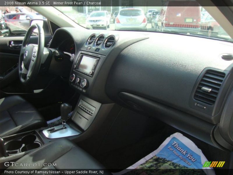 Winter Frost Pearl / Charcoal 2008 Nissan Altima 3.5 SE