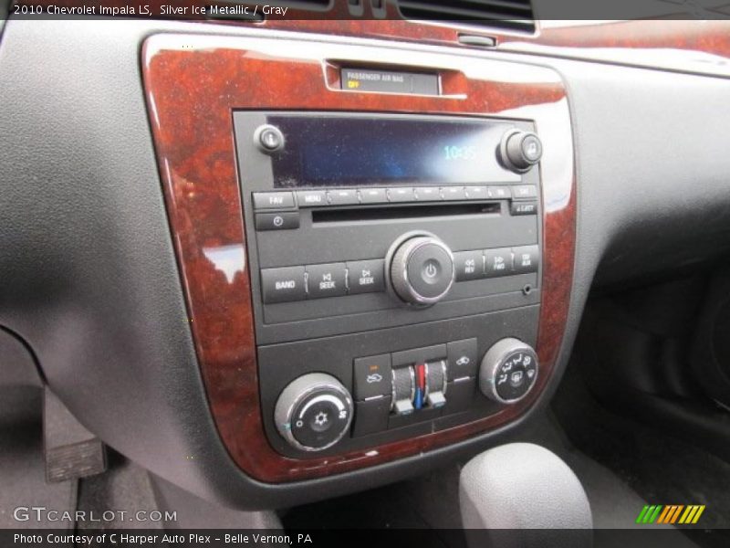 Silver Ice Metallic / Gray 2010 Chevrolet Impala LS