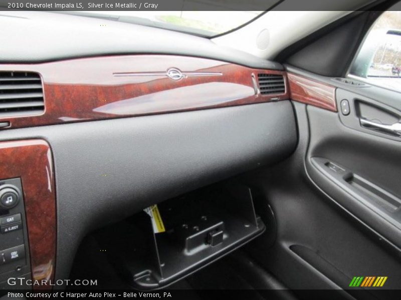 Silver Ice Metallic / Gray 2010 Chevrolet Impala LS