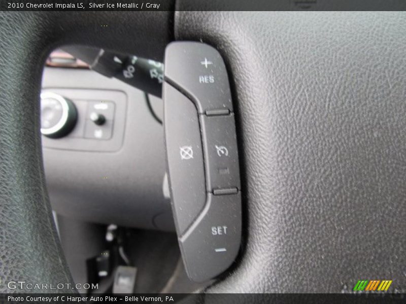 Silver Ice Metallic / Gray 2010 Chevrolet Impala LS