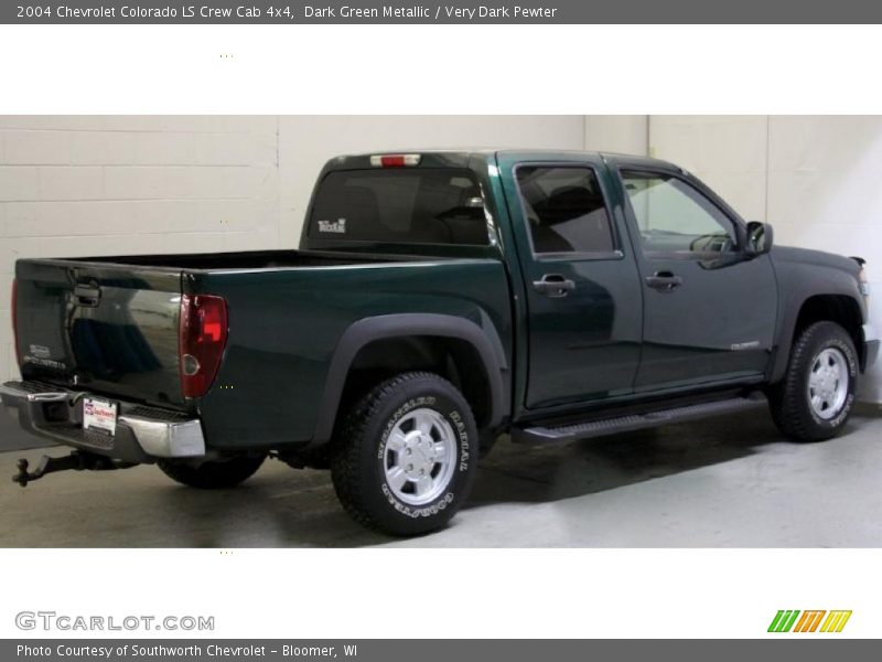  2004 Colorado LS Crew Cab 4x4 Dark Green Metallic