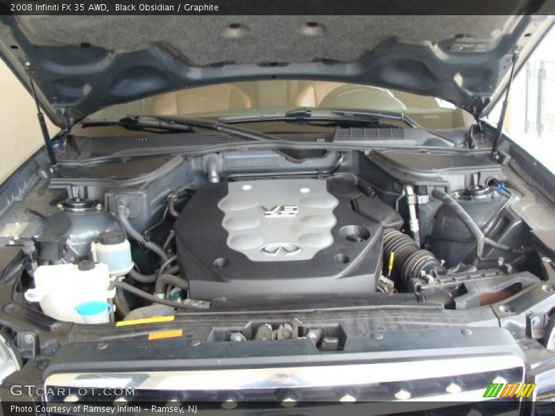 Black Obsidian / Graphite 2008 Infiniti FX 35 AWD