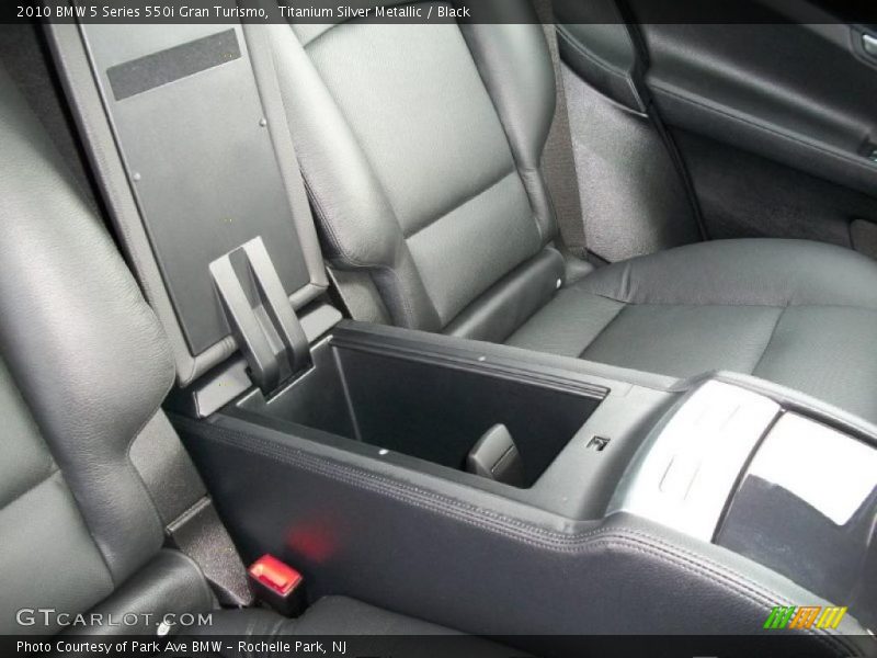 Titanium Silver Metallic / Black 2010 BMW 5 Series 550i Gran Turismo