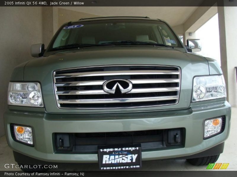 Jade Green / Willow 2005 Infiniti QX 56 4WD