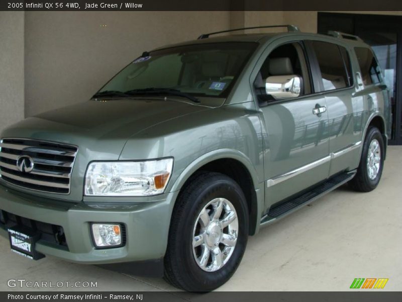 Jade Green / Willow 2005 Infiniti QX 56 4WD
