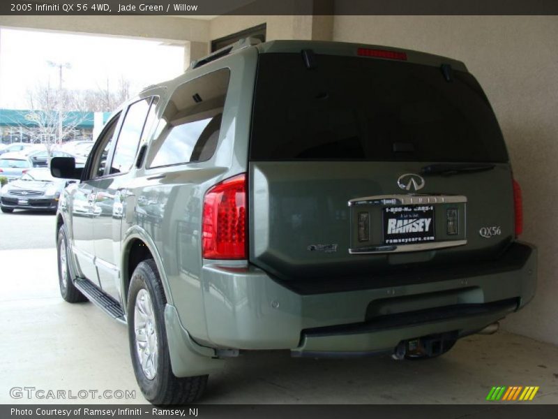 Jade Green / Willow 2005 Infiniti QX 56 4WD