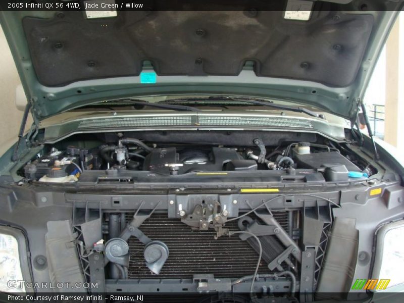 Jade Green / Willow 2005 Infiniti QX 56 4WD