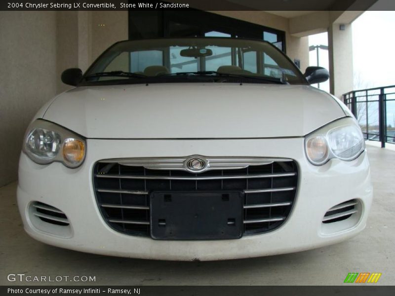 Stone White / Sandstone 2004 Chrysler Sebring LX Convertible