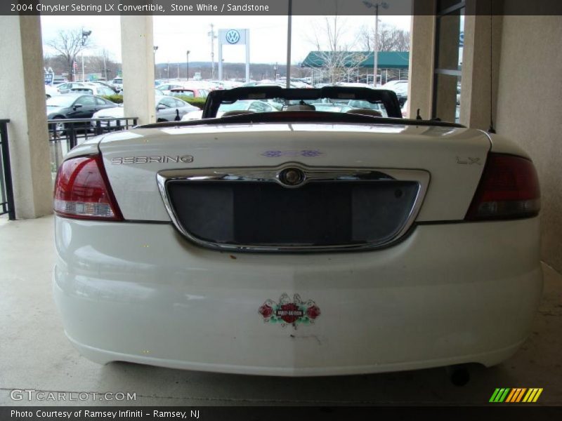 Stone White / Sandstone 2004 Chrysler Sebring LX Convertible
