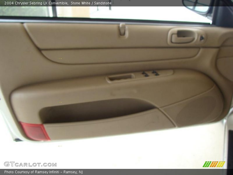 Stone White / Sandstone 2004 Chrysler Sebring LX Convertible