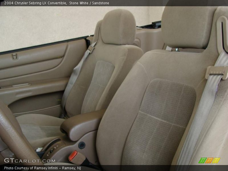 Stone White / Sandstone 2004 Chrysler Sebring LX Convertible