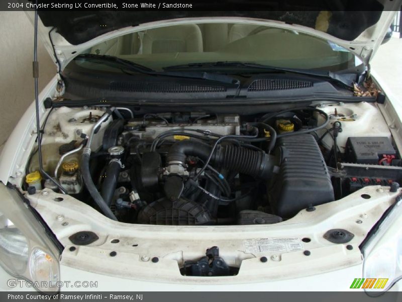 Stone White / Sandstone 2004 Chrysler Sebring LX Convertible