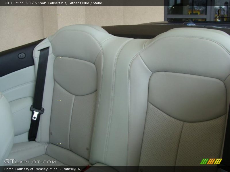 Athens Blue / Stone 2010 Infiniti G 37 S Sport Convertible