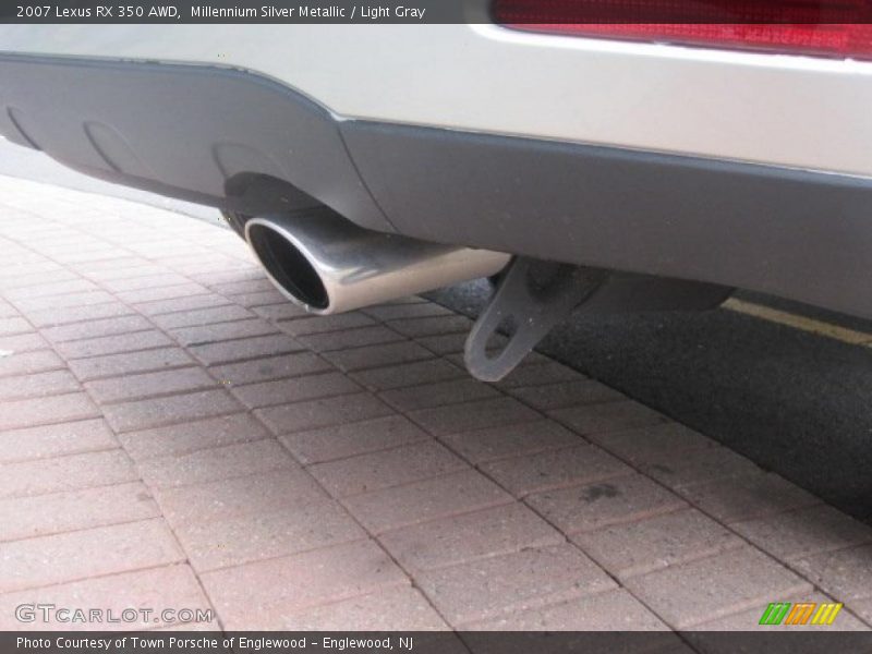 Millennium Silver Metallic / Light Gray 2007 Lexus RX 350 AWD