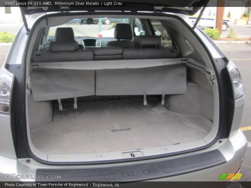 Millennium Silver Metallic / Light Gray 2007 Lexus RX 350 AWD