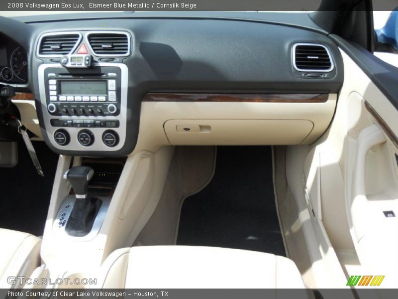 Eismeer Blue Metallic / Cornsilk Beige 2008 Volkswagen Eos Lux