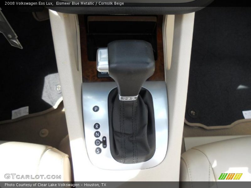 Eismeer Blue Metallic / Cornsilk Beige 2008 Volkswagen Eos Lux