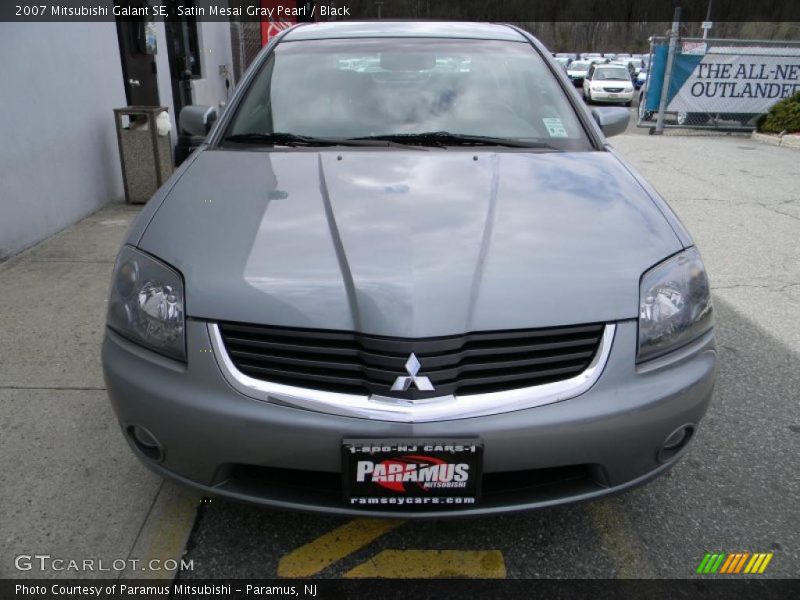 Satin Mesai Gray Pearl / Black 2007 Mitsubishi Galant SE