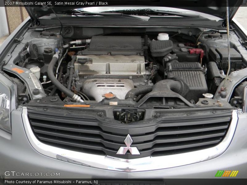 Satin Mesai Gray Pearl / Black 2007 Mitsubishi Galant SE