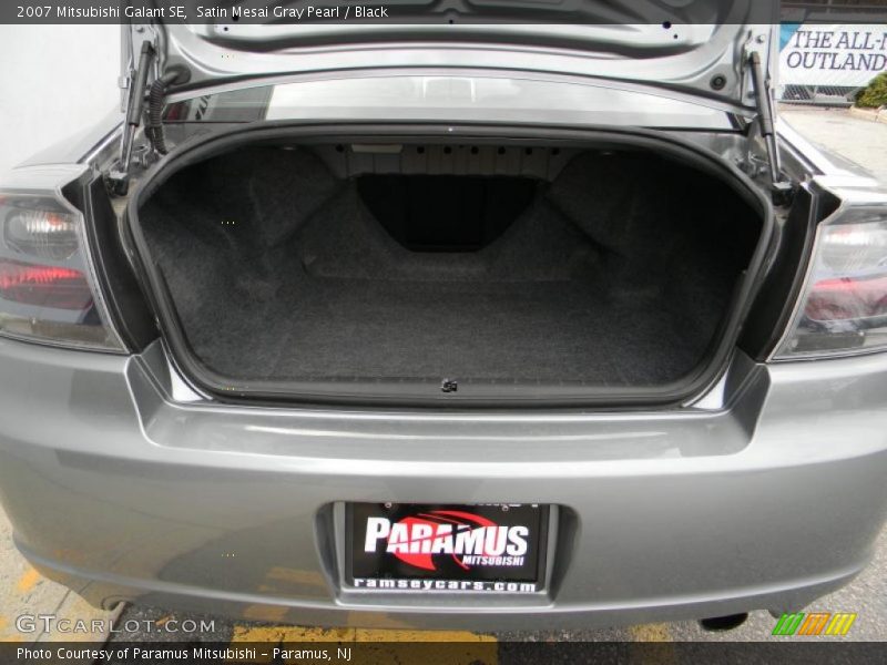Satin Mesai Gray Pearl / Black 2007 Mitsubishi Galant SE