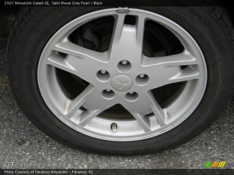 Satin Mesai Gray Pearl / Black 2007 Mitsubishi Galant SE