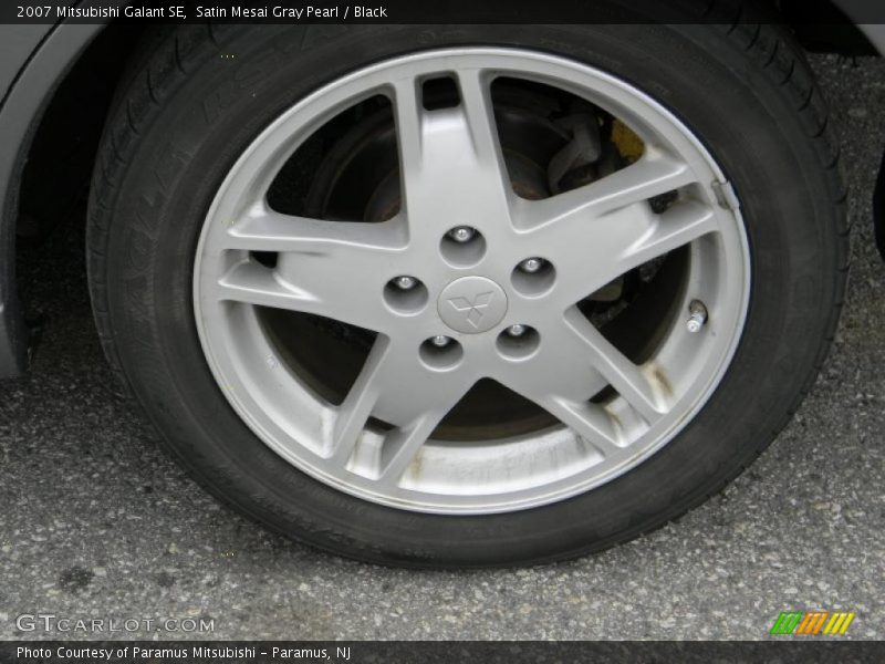 Satin Mesai Gray Pearl / Black 2007 Mitsubishi Galant SE