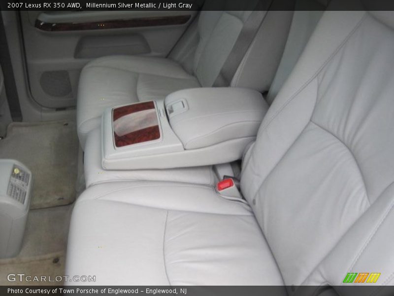 Millennium Silver Metallic / Light Gray 2007 Lexus RX 350 AWD