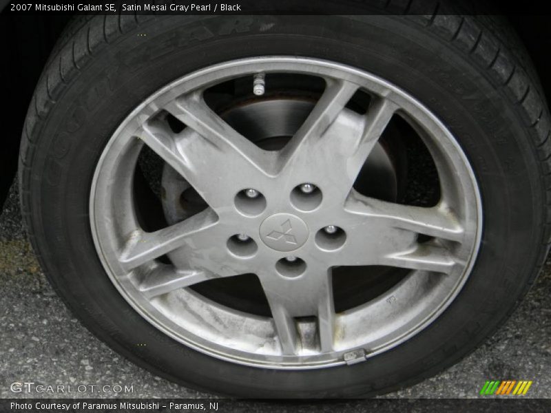 Satin Mesai Gray Pearl / Black 2007 Mitsubishi Galant SE