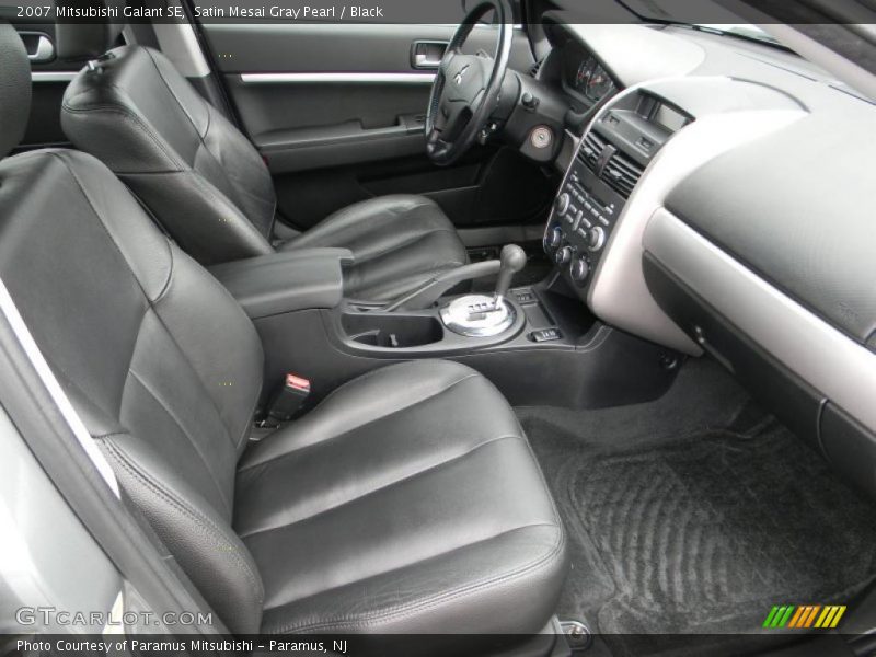 Satin Mesai Gray Pearl / Black 2007 Mitsubishi Galant SE