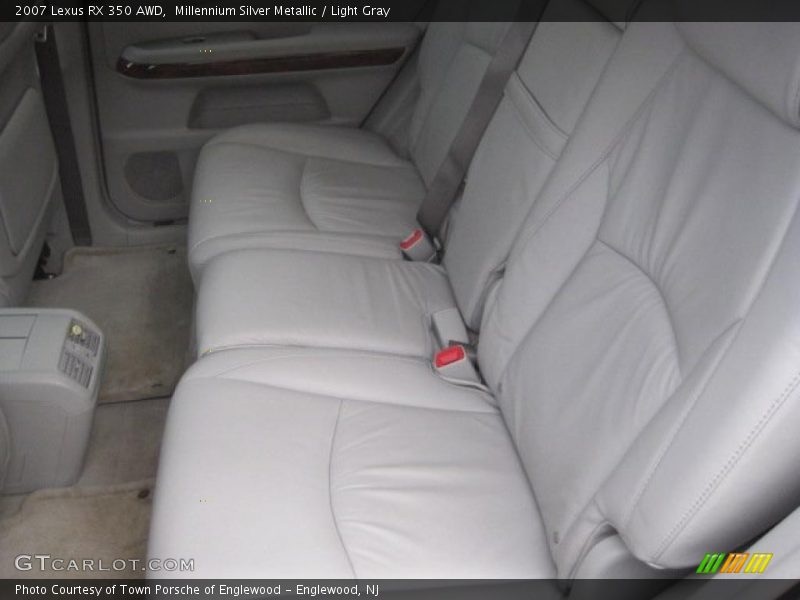 Millennium Silver Metallic / Light Gray 2007 Lexus RX 350 AWD