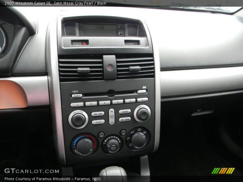 Satin Mesai Gray Pearl / Black 2007 Mitsubishi Galant SE