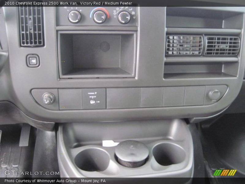 Victory Red / Medium Pewter 2010 Chevrolet Express 2500 Work Van