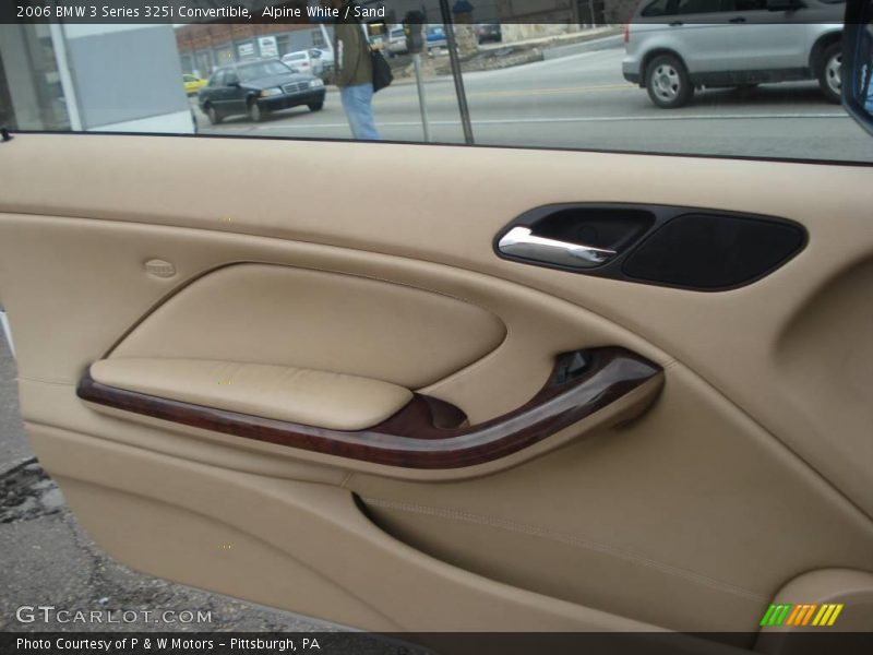 Alpine White / Sand 2006 BMW 3 Series 325i Convertible