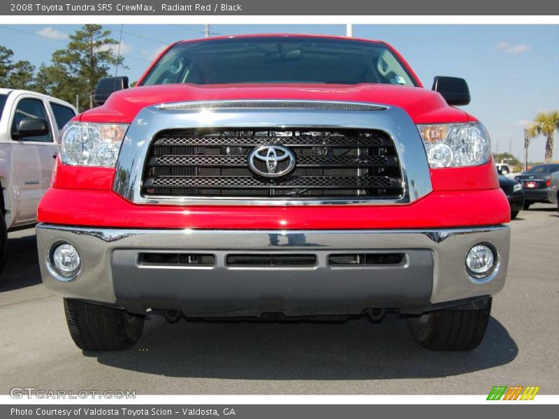 Radiant Red / Black 2008 Toyota Tundra SR5 CrewMax