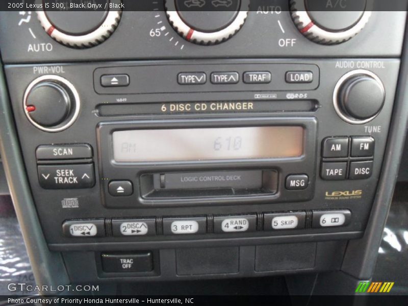 Controls of 2005 IS 300