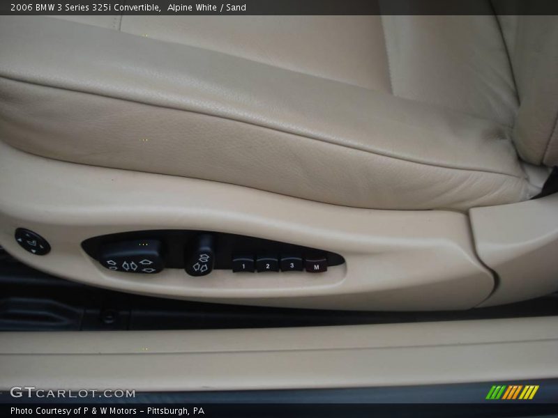 Alpine White / Sand 2006 BMW 3 Series 325i Convertible
