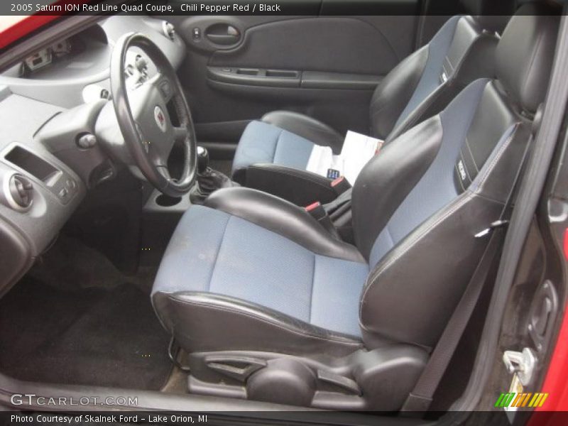  2005 ION Red Line Quad Coupe Black Interior