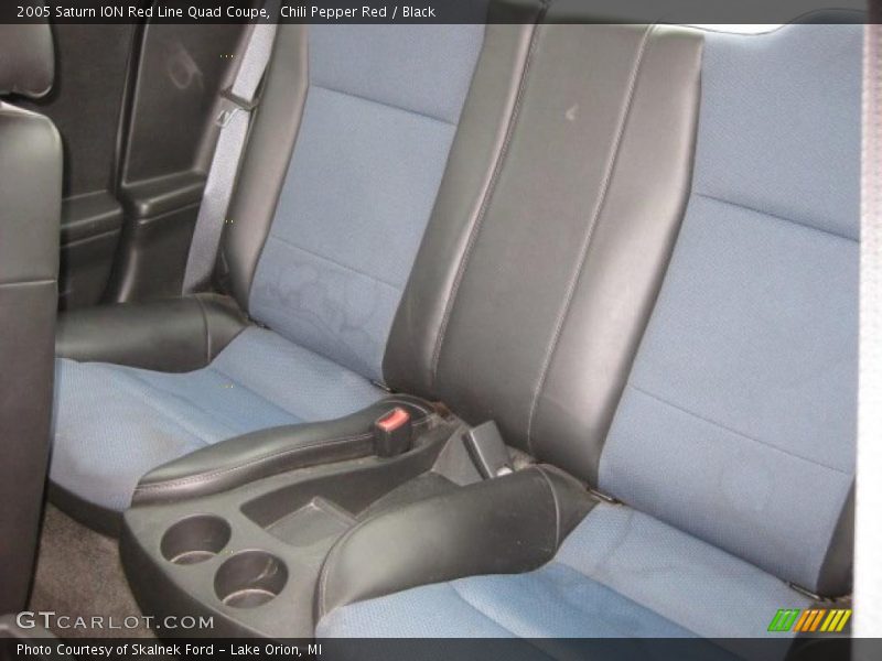  2005 ION Red Line Quad Coupe Black Interior