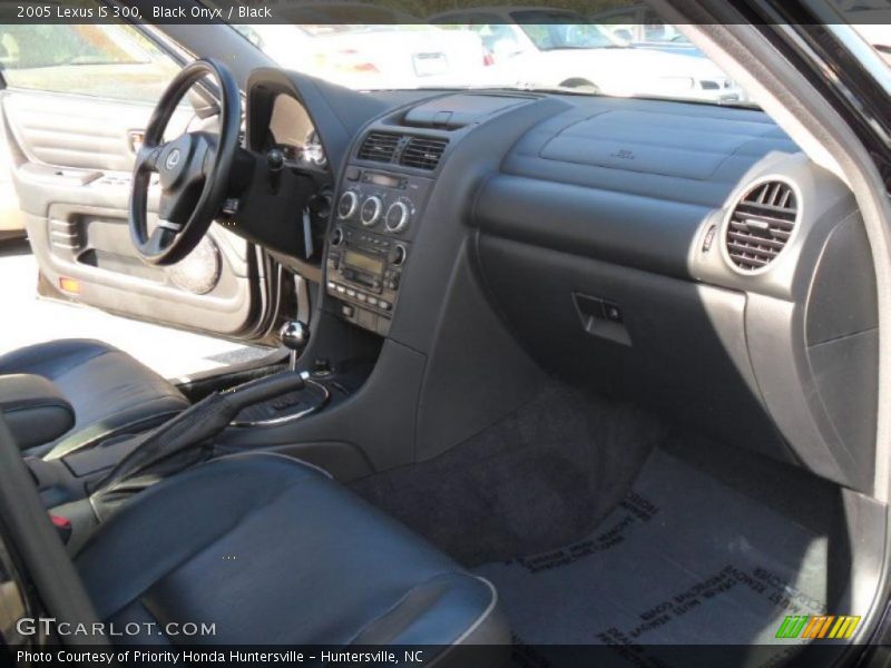Black Onyx / Black 2005 Lexus IS 300